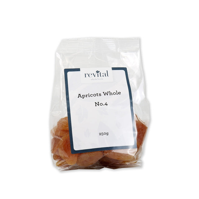 Revital Whole Foods Apricots Whole No. 4, 250gr