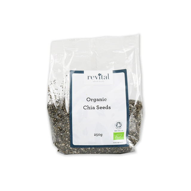Revital Whole Foods Organic Chia Seeds, 250gr