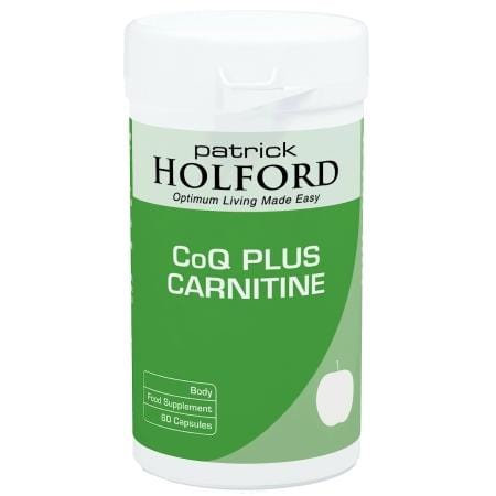 Patrick Holford CoQ10 Plus Carnitine, 60 VCapsules