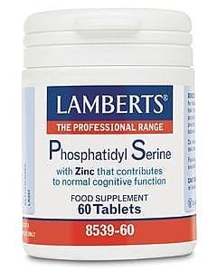 Lamberts Phosphatidyl Serine, 100mg, 60Tabs
