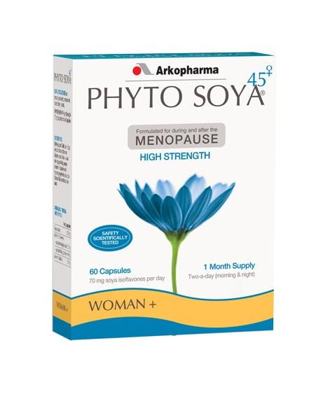 Arkopharma Phyto Soya High Strenght, 35mg, 60 Capsules
