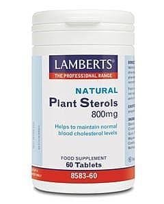 Lamberts Natural Plant Sterols 800mg, 60 Tablets