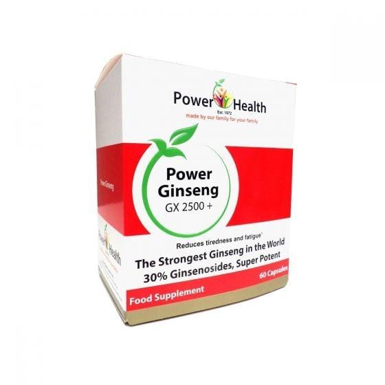 Power Ginseng GX 2500+, 60 Capsules