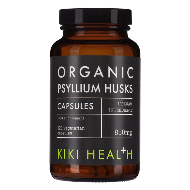 Kiki Health Psyllium Husk, 120 Capsules