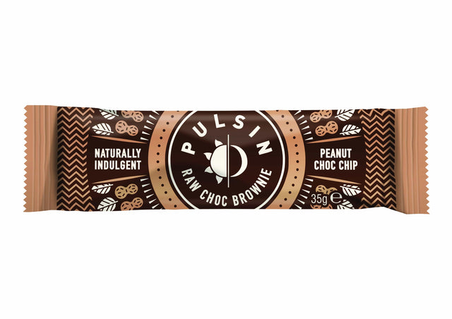 Pulsin Raw Choc Brownie, 35gr Peanut Choc Chip