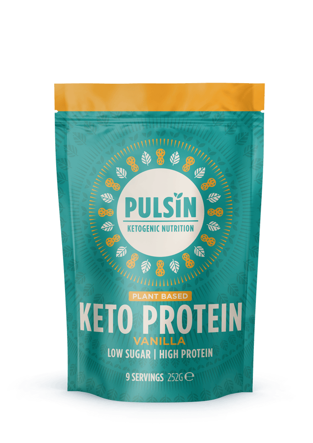 Pulsin Keto Protein Powder Vanilla, 252g
