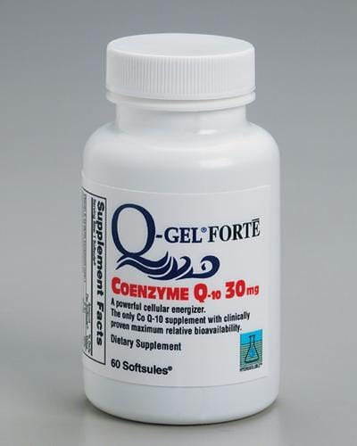 Q-Gel Forte Coenzyme Q-10, 30mg, 60SGels