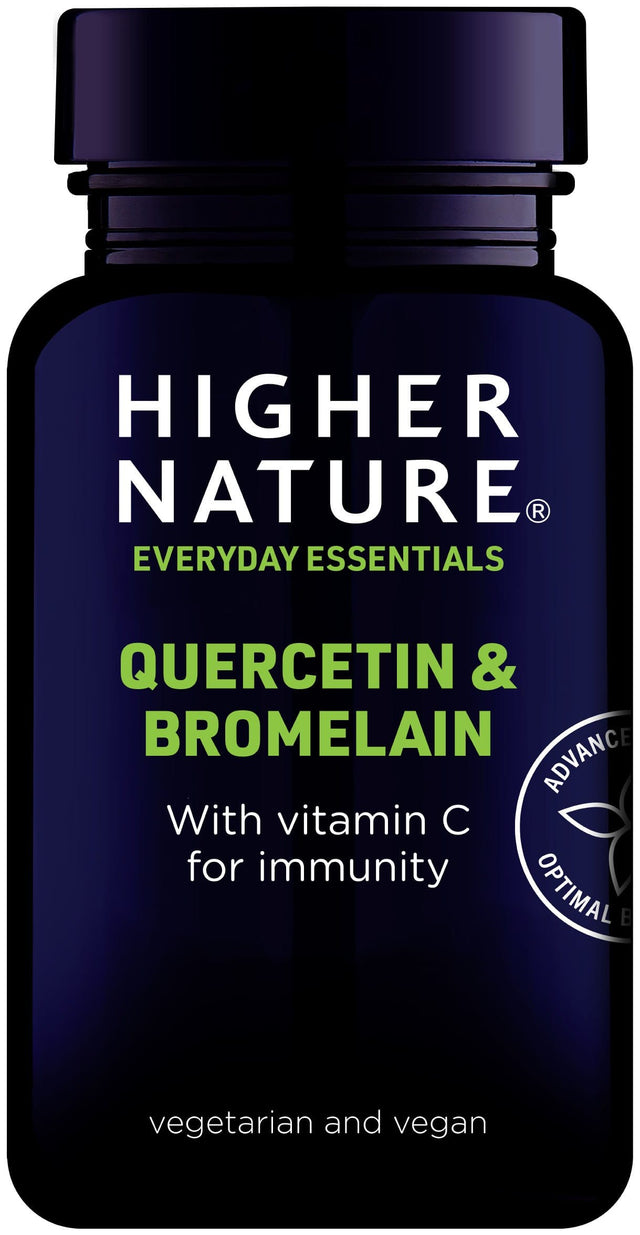 Higher Nature Quercetin & Bromelain, 60 VCapsules
