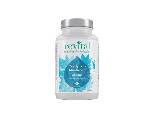Revital Cordyceps Mushroom 480mg, 60 Capsules