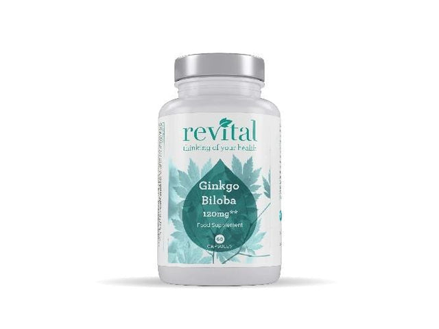 Revital Ginkgo Biloba 120mg, 60 Capsules