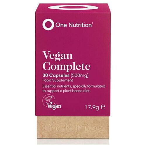 One Nutrition Vegan Complete, 30 Capsules