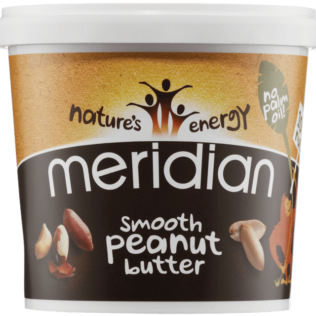 Meridian Smooth Peanut Butter with a pinch of salt 1kg
