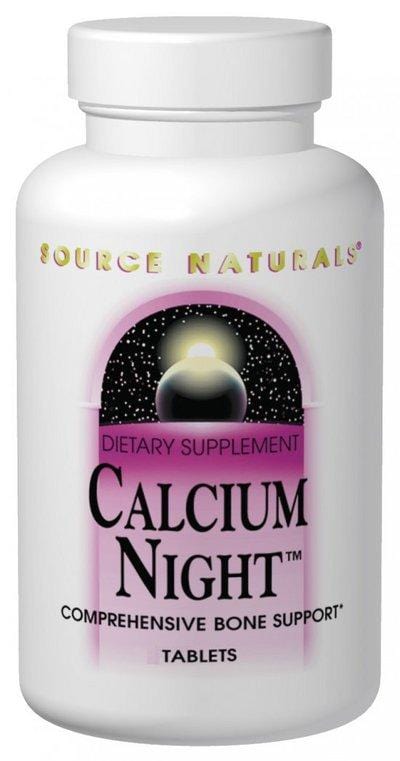Source Naturals Calcium Night Formula, 60Tabs