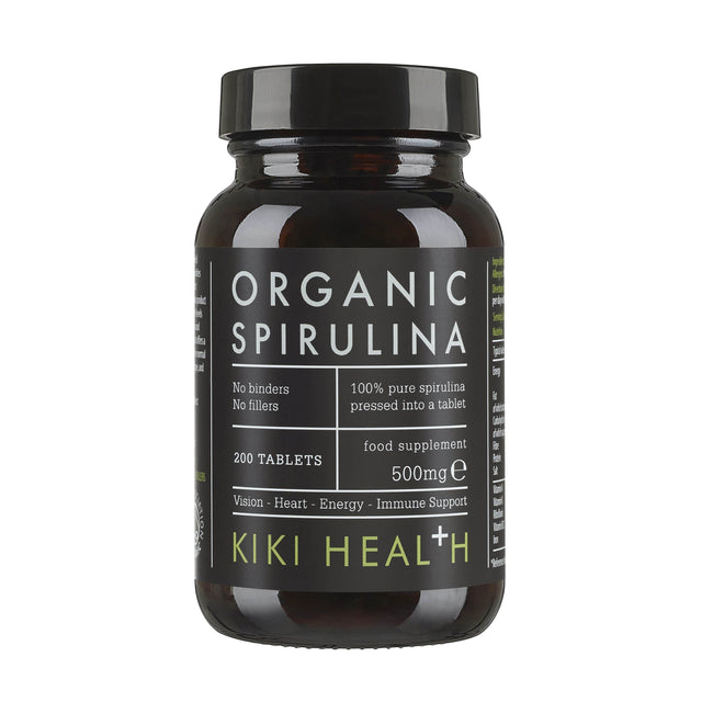 KIKI Health Organic Spirulina Tablets, 100gr