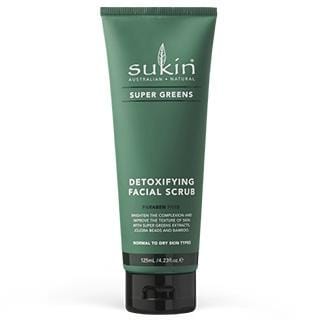Sukin - Super Greens Detoxify Facial Scrub, 125ml