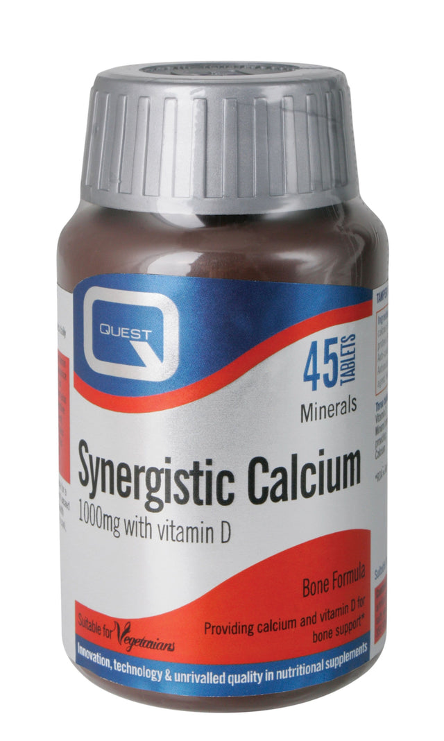 Quest Synergistic Calcium, 1000mg, 45 Tablets