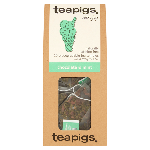 teapigs - Chocolate and Mint Tea, 15 Tea Temples