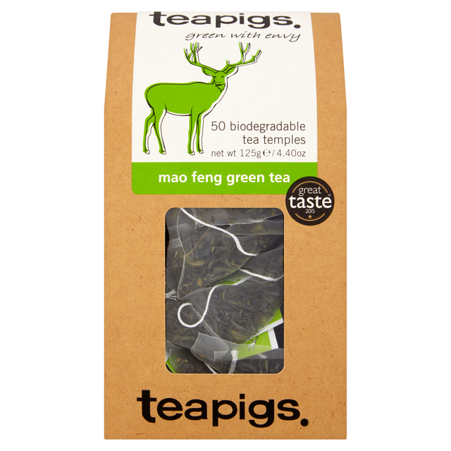 teapigs - Mao Feng Green Tea, 50 Tea Temples