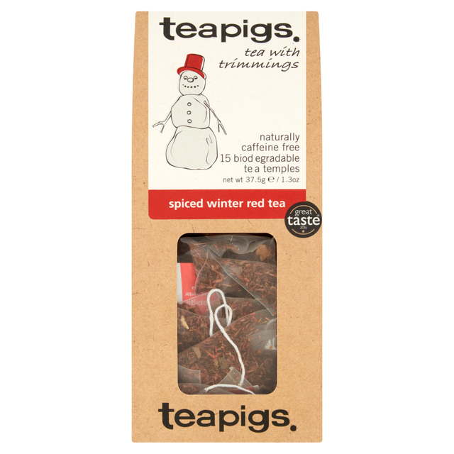 teapigs - Spiced Winter Red Tea, 15 Tea Temples