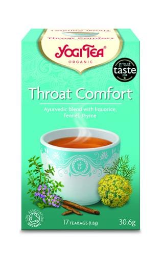 Yogi Tea Throat Comfort Tea, 17Bags