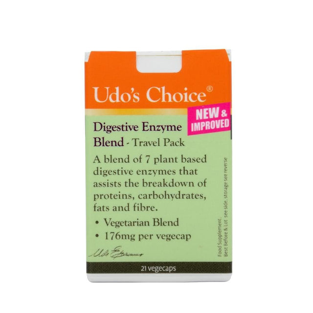Udo's Choice Digestive Enzymes Blend,176mg, 21 Packs