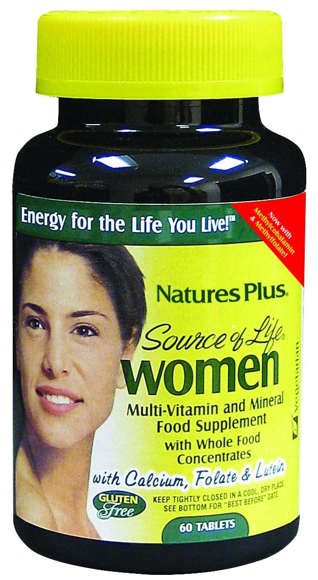 Nature's Plus Source of Life Women - Multi Vitamin. & Mins, 60 Tablets