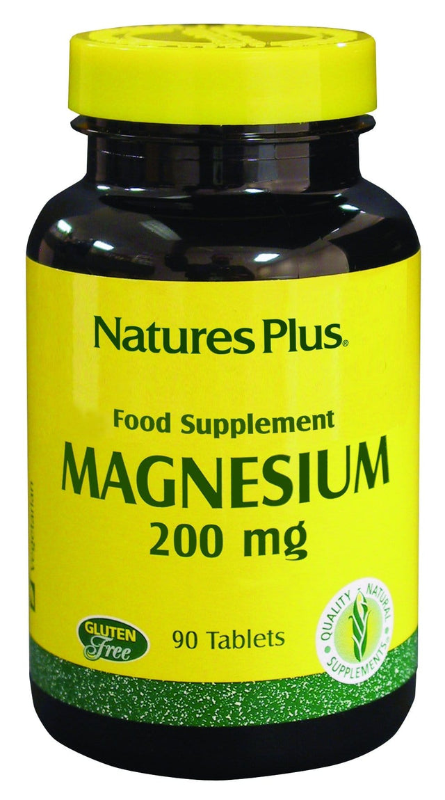Nature's Plus Magnesium, 200mg, 90 Tablets
