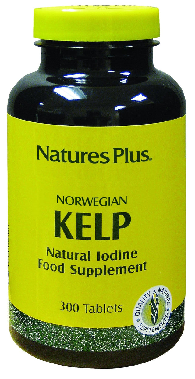 Nature's Plus Kelp Tablets, 300 Tablets