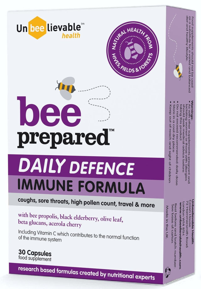 Unbeelievable Health Bee Prepared Daily Defence, 30 Capsules