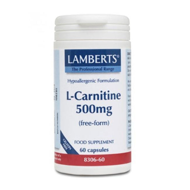 Lamberts L-Carnitine, 500mg, 60Caps